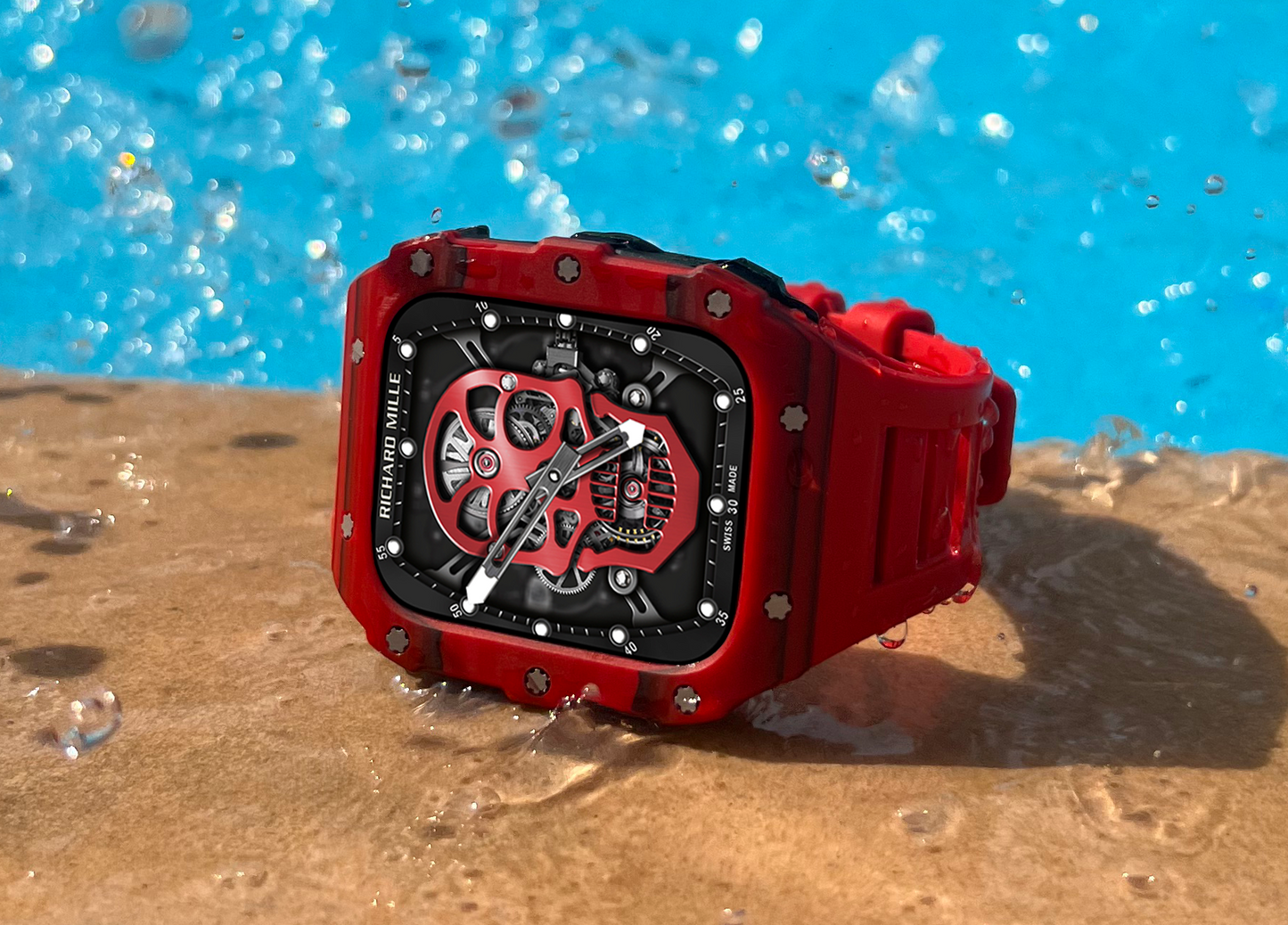 Red Carbon RM Case