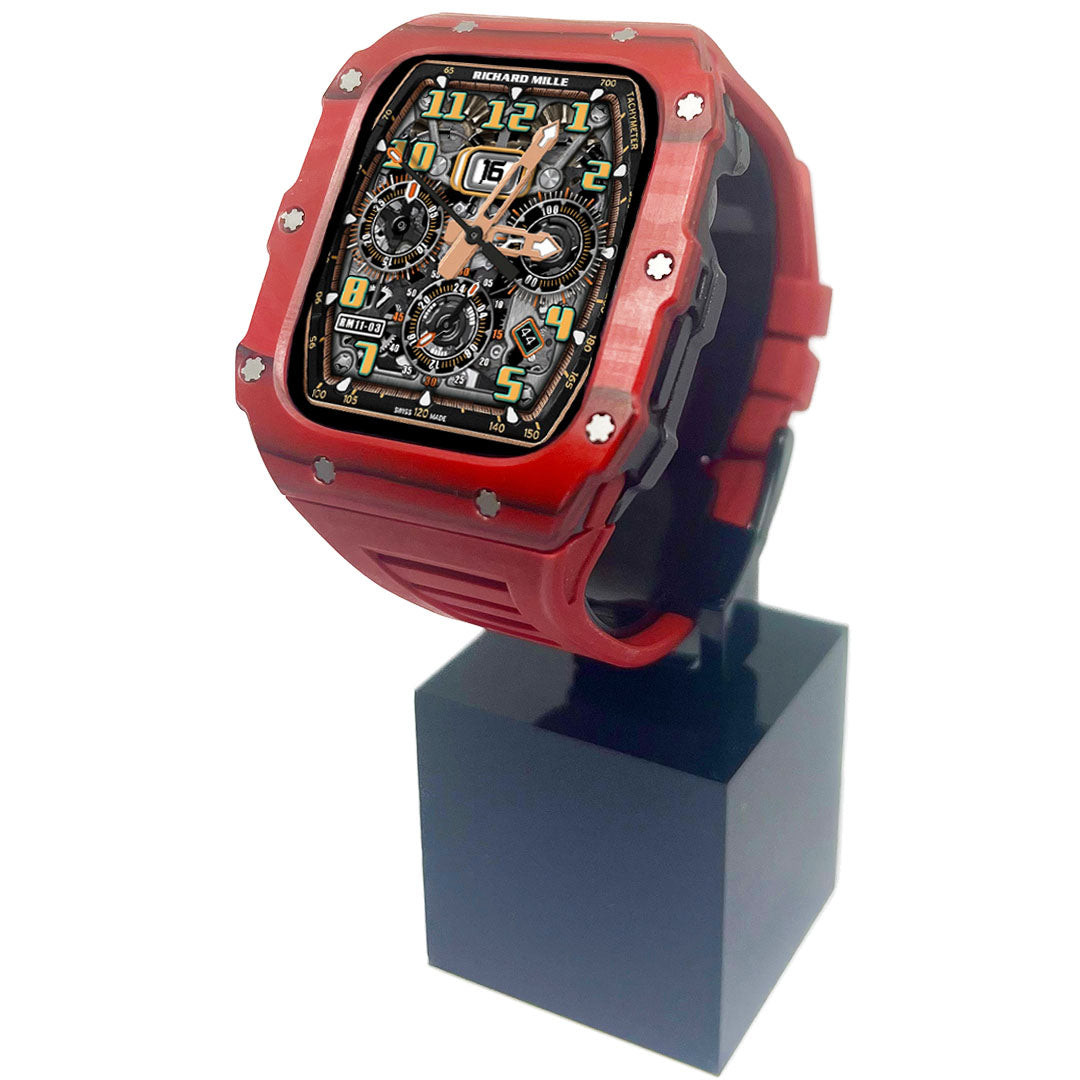 Red Carbon RM Case